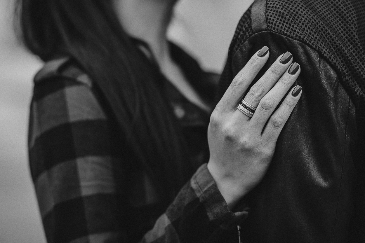 Engagement photo in Milan