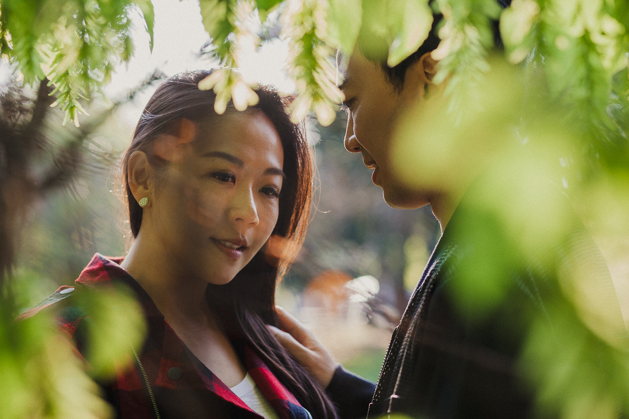 Engagement photo in Milan