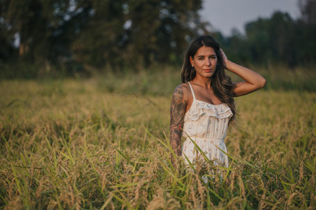 Portrait photography session