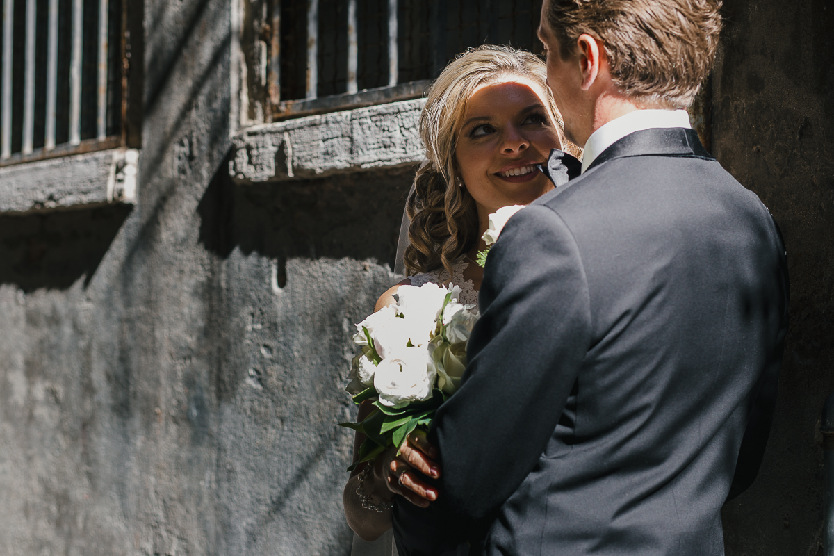 Intimate wedding in venice