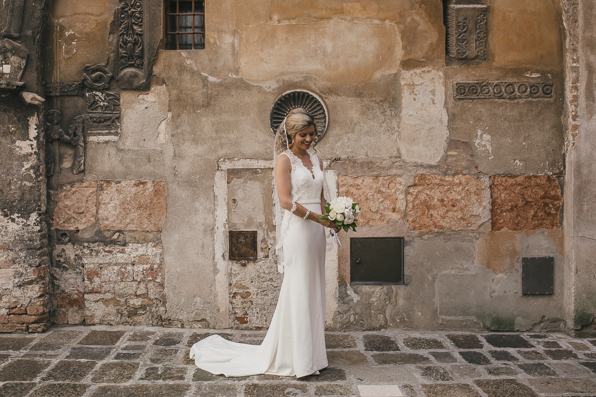 Intimate wedding in venice