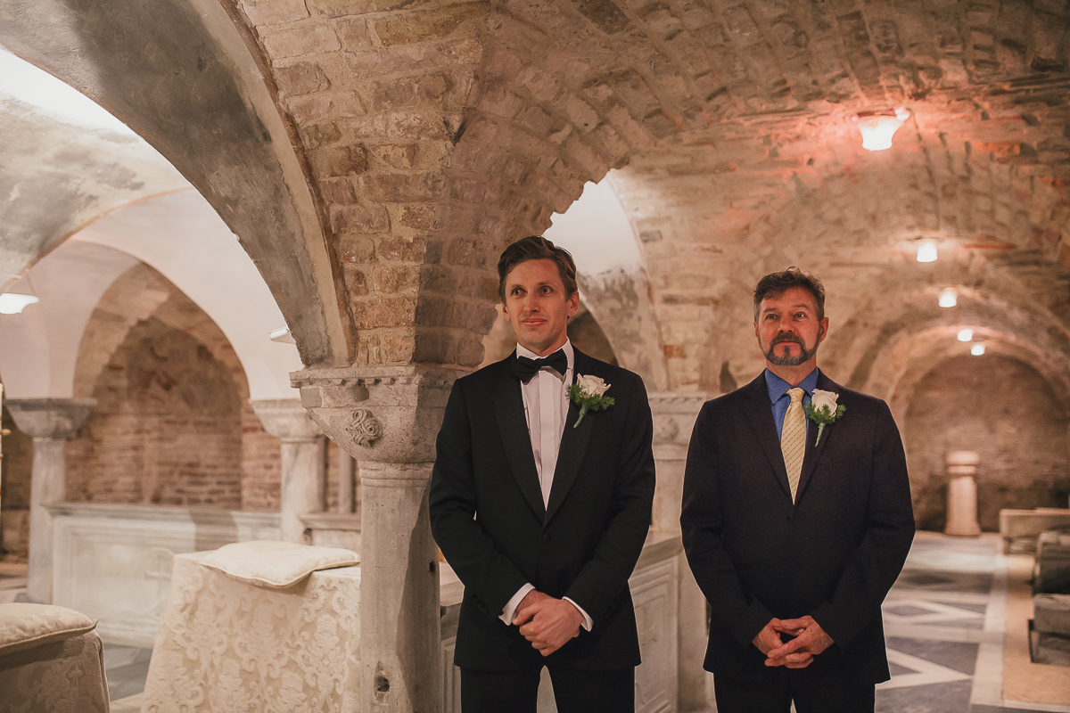 Intimate wedding in venice