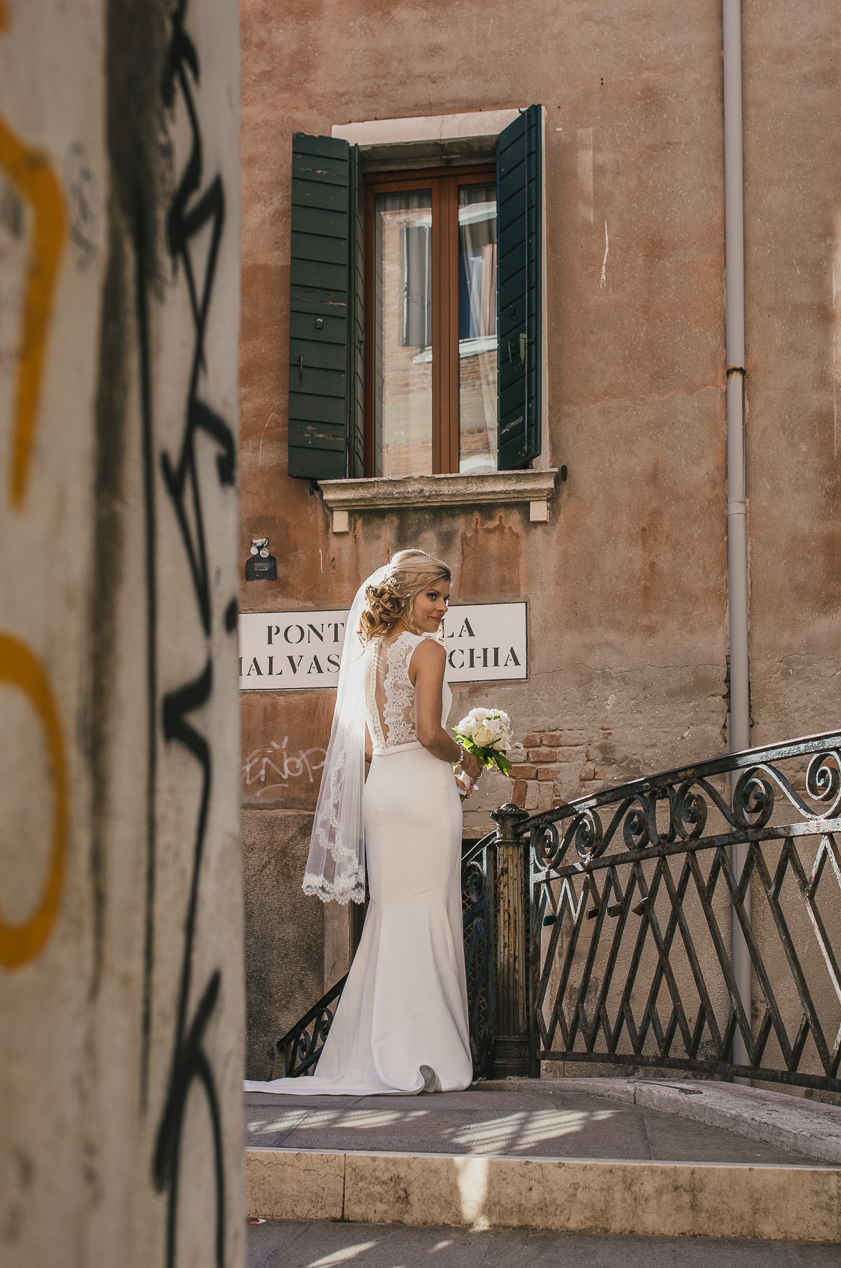 Intimate wedding in venice