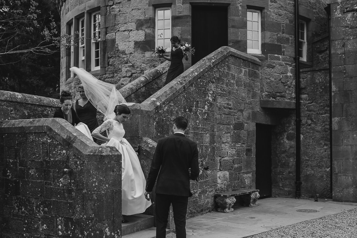 wedding in scotland - Borthwick Castle