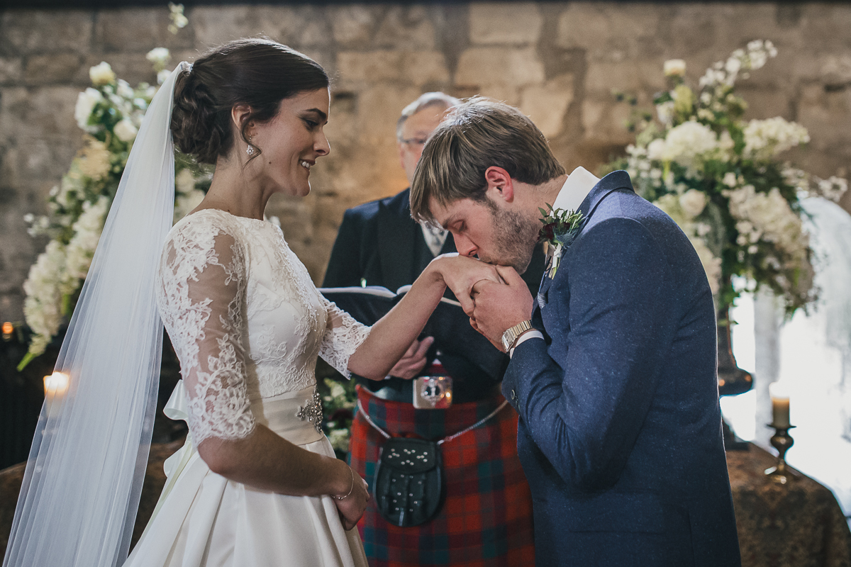 wedding in scotland - Borthwick Castle
