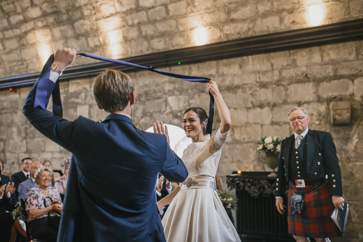 wedding in scotland - Borthwick Castle